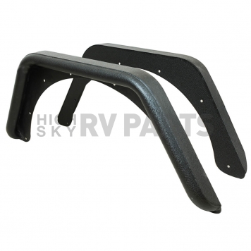Paramount Automotive Fender Flare - Black Steel Black Set Of 2 - 510044-2