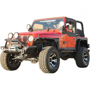 Paramount Automotive Fender Flare - Black Steel Black Set Of 2 - 510044-3