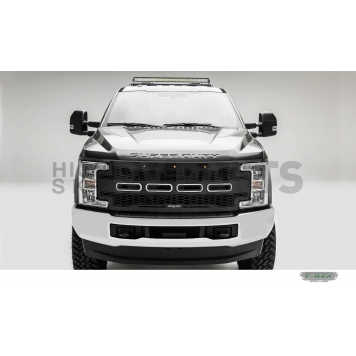 T-Rex Truck Products Grille Insert - Honeycomb Rectangular Black Powder Coated Steel - 6515711-1