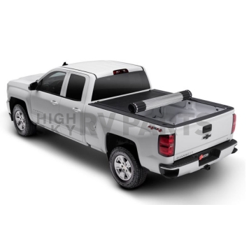 BAK Industries Tonneau Cover Hard Roll-Up Black Gloss Aluminum/ Vinyl - 39101