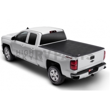 BAK Industries Tonneau Cover Hard Roll-Up Black Gloss Aluminum/ Vinyl - 39101-1