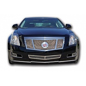 T-Rex Truck Products Grille Insert - Mesh Rectangular Polished Stainless Steel - 54198