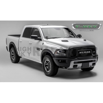 T-Rex Truck Products Grille Insert -  Rectangular Black Powder Coated Mild Steel - 6214641-1