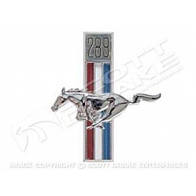Goodmark Industries Emblem - Horse Metal - FM130671L