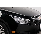 Putco Headlight Trim - ABS Plastic Silver Set Of 2 - 401712