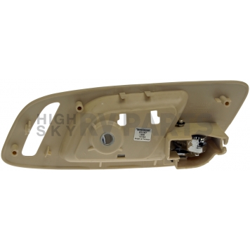 Help! By Dorman Interior Door Handle - Plastic Beige Housing With Silver Lever Single - 81187-1