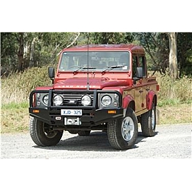 ARB Bumper Steel Powder Coated Deluxe Bar Black 1-Piece - 3432300