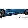 Extreme Dimensions Side Skirt - Gloss Carbon Fiber Black Set of 2 - 105770