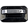 Help! By Dorman Exterior Door Handle - Plastic Silver Insert With Black Trim Single - 80642