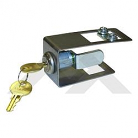 Crown Automotive Hood Lock Metal Silver Single - RT26071