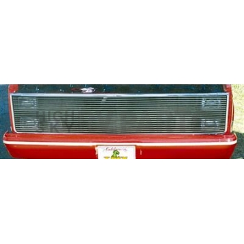 T-Rex Truck Products Grille Insert - Horizontal Bar Rectangular Polished Aluminum - 20010