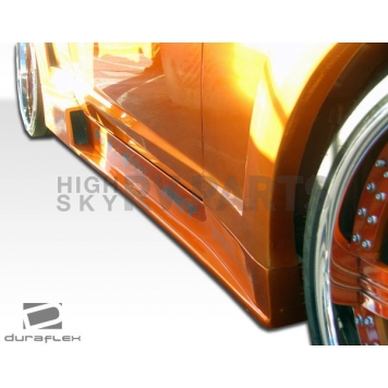 Extreme Dimensions Side Skirt - Primered Fiberglass Reinforced Plastic Black Set of 2 - 105815