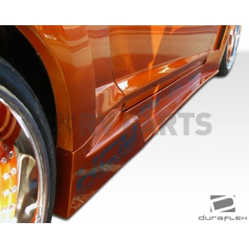 Extreme Dimensions Side Skirt - Primered Fiberglass Reinforced Plastic Black Set of 2 - 105815-4