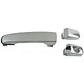Help! By Dorman Exterior Door Handle - Plastic Silver Single - 82013