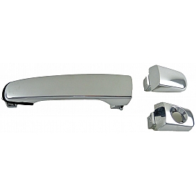 Help! By Dorman Exterior Door Handle - Plastic Silver Single - 82013