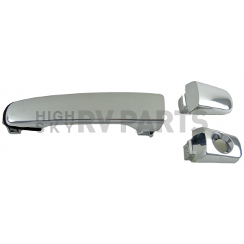 Help! By Dorman Exterior Door Handle - Plastic Silver Single - 82013