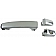 Help! By Dorman Exterior Door Handle - Plastic Silver Single - 82013