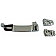 Help! By Dorman Exterior Door Handle - Plastic Silver Single - 82013