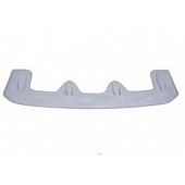 JSP Automotive Roof Visor - Gelcoat Fiberglass Gray - 12358