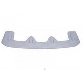 JSP Automotive Roof Visor - Gelcoat Fiberglass Gray - 12358