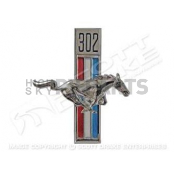 Goodmark Industries Emblem - Horse Metal - FM130682R