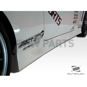 Extreme Dimensions Side Skirt - Primered Fiberglass Reinforced Plastic Black Set of 2 - 105829-1