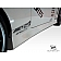 Extreme Dimensions Side Skirt - Primered Fiberglass Reinforced Plastic Black Set of 2 - 105829