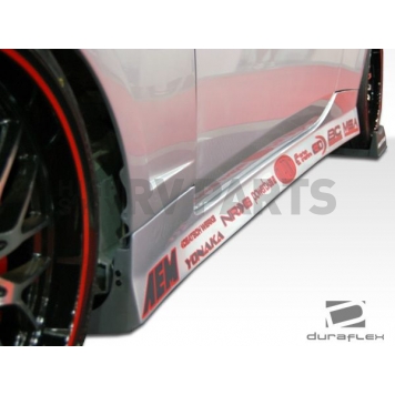 Extreme Dimensions Side Skirt - Primered Fiberglass Reinforced Plastic Black Set of 2 - 105829-2