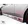 Extreme Dimensions Side Skirt - Primered Fiberglass Reinforced Plastic Black Set of 2 - 105829