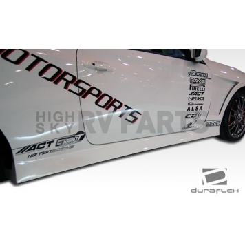 Extreme Dimensions Side Skirt - Primered Fiberglass Reinforced Plastic Black Set of 2 - 105829-4