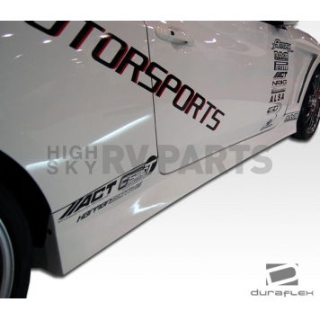 Extreme Dimensions Side Skirt - Primered Fiberglass Reinforced Plastic Black Set of 2 - 105829-6