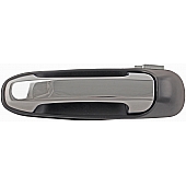 Help! By Dorman Exterior Door Handle - Plastic Silver Lever And Black Housing Single - 82033