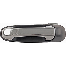 Help! By Dorman Exterior Door Handle - Plastic Silver Lever And Black Housing Single - 82033