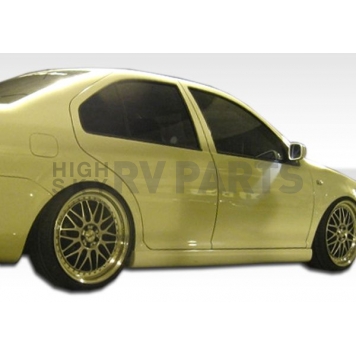 Extreme Dimensions Side Skirt - Primered Fiberglass Reinforced Plastic Black Set of 2 - 105965
