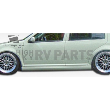 Extreme Dimensions Side Skirt - Primered Fiberglass Reinforced Plastic Black Set of 2 - 105965-5