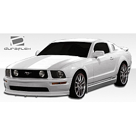 Extreme Dimensions Side Skirt - Primered Fiberglass Reinforced Plastic Black Set of 2 - 104367