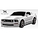 Extreme Dimensions Side Skirt - Primered Fiberglass Reinforced Plastic Black Set of 2 - 104367