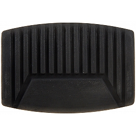 Help! By Dorman Brake Pedal Pad - Rubber Black OE Replacement - 20729