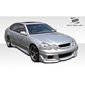 Extreme Dimensions Side Skirt - Primered Fiberglass Reinforced Plastic Black Set of 2 - 102312