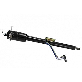 Flaming River Steering Column Bell Style 33 Inch Black Stainless Steel - FR30006BK