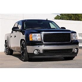T-Rex Truck Products Grille Insert - Mesh Rectangular Black Powder Coated Steel - 51205