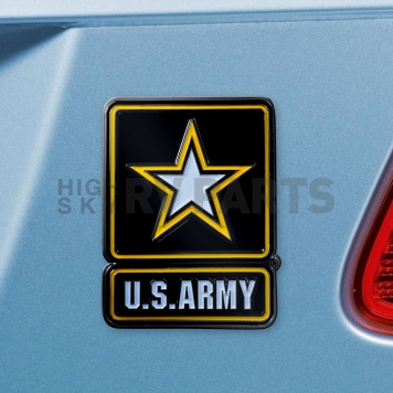 Fan Mat Emblem - U.S. Army Metal - 22257-1