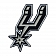 Fan Mat Emblem - NBA San Antonio Spurs Metal - 22249
