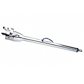 Flaming River Steering Column Bell Style 33 Inch Silver Stainless Steel - FR21017PL