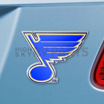 Fan Mat Emblem - NHL St. Louis Blues Metal - 22252-1