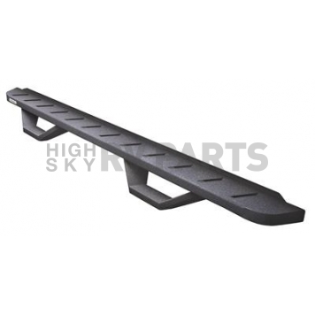 Go Rhino Running Board Black Steel Stationary - 344256820T