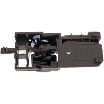 Help! By Dorman Interior Door Handle - Plastic Brown Housing With Silver Lever And Brown Knob Single - 83942-1
