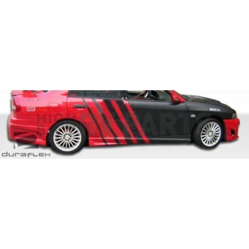 Extreme Dimensions Side Skirt - Primered Fiberglass Reinforced Plastic Black Set of 2 - 104472-2