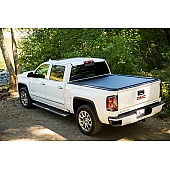 Pace Edwards Tonneau Cover Hard Manual Retractable Black Matte Powder Coated Aluminum/ Vinyl - KRCA27A58