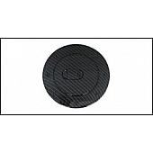 Paramount Automotive Fuel Door Cover -  Carbon Fiber ABS Plastic - 662801CF